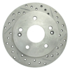 Picture of Select Sport Drilled and Slotted 1-Piece Rear Driver Side Brake Rotor