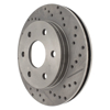 Picture of Select Sport Drilled and Slotted 1-Piece Front Driver Side Brake Rotor