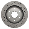 Picture of Select Sport Drilled and Slotted 1-Piece Front Driver Side Brake Rotor