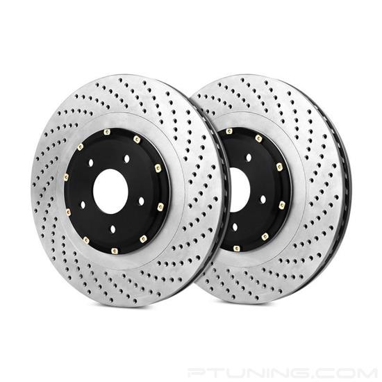 Picture of AeroRotor Drilled 2-Piece Front Brake Rotors
