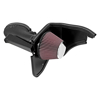 Picture of AirCharger Black Composite Cold Air Intake System with Red Filter