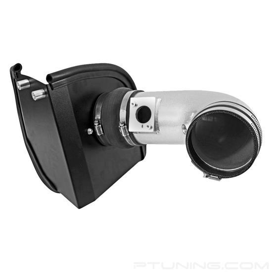 Picture of Typhoon Aluminum Silver Cold Air Intake System with Red Filter