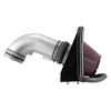 Picture of Typhoon Aluminum Silver Cold Air Intake System with Red Filter