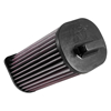 Picture of E Series Unique Red Air Filter (1.063" F x 4.438" OD x 5.5" L x 4.438" W x 7.625" H)