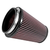 Picture of Round Tapered Red Air Filter (5" F x 6.5" B x 4.25" T x 8" H)