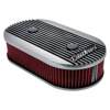 Picture of Elite II Series Oval Air Cleaner Assembly for Edelbrock Dual-Quads Carburetor (3.5" H)