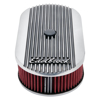 Picture of Elite II Series Oval Air Cleaner Assembly for Single 4 Barrel Carburetor (3.5" H)