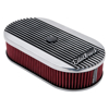 Picture of Elite II Series Oval Air Cleaner Assembly for Single 4 Barrel Carburetor (3.5" H)