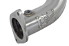 Picture of Twisted Steel Street Series 304 SS Catted Downpipes - 3"