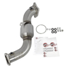 Picture of Twisted Steel Street Series 304 SS Catted Downpipes - 3"