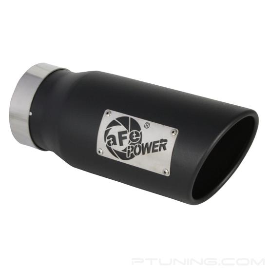 Picture of MACH Force-Xp 409 SS Exhaust Tip - 4" In x 5" Out, Black