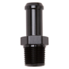 Picture of 3/8" NPT to 1/2" Barb Straight Black Anodize Hose End