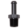 Picture of 3/8" NPT to 3/8" Barb Straight Black Anodize Hose End