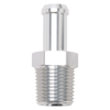 Picture of 1/2" NPT to 1/2" Barb Straight Clear Anodize Hose End