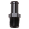 Picture of 1/2" NPT to 5/8" Barb Straight Black Anodize Hose End