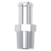 Picture of 1/2" NPT to 5/8" Barb Straight Clear Anodize Hose End
