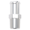 Picture of 1/2" NPT to 3/4" Barb Straight Clear Anodize Hose End