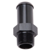 Picture of 3/8" NPT to 5/8" Barb Straight Black Anodize Hose End
