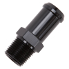 Picture of 3/8" NPT to 5/8" Barb Straight Black Anodize Hose End