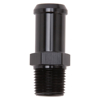 Picture of 3/8" NPT to 5/8" Barb Straight Black Anodize Hose End