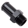 Picture of 3/8" NPT to 5/8" Barb Straight Black Anodize Hose End