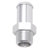 Picture of 3/8" NPT to 5/8" Barb Straight Clear Anodize Hose End