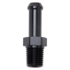 Picture of 1/4" NPT to 3/8" Barb Straight Black Anodize Hose End