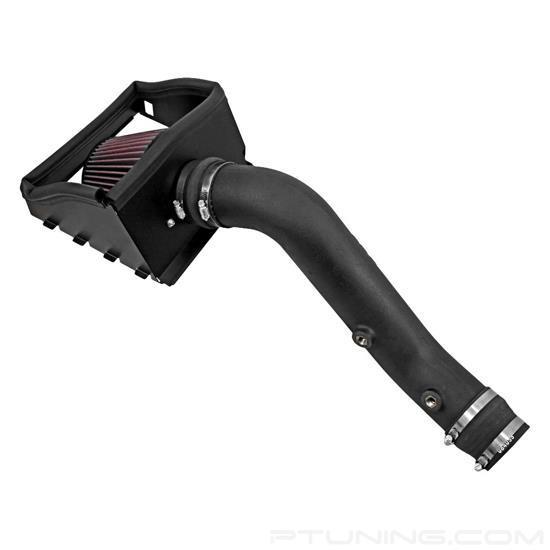 Picture of AirCharger Black Composite Cold Air Intake System with Red Filter