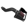 Picture of AirCharger Black Composite Cold Air Intake System with Red Filter