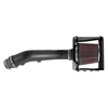Picture of AirCharger Black Composite Cold Air Intake System with Red Filter