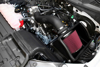Picture of AirCharger Black Composite Cold Air Intake System with Red Filter