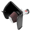 Picture of 77 Series High-Flow Performance Aluminum Polished Cold Air Intake System with Red Filter