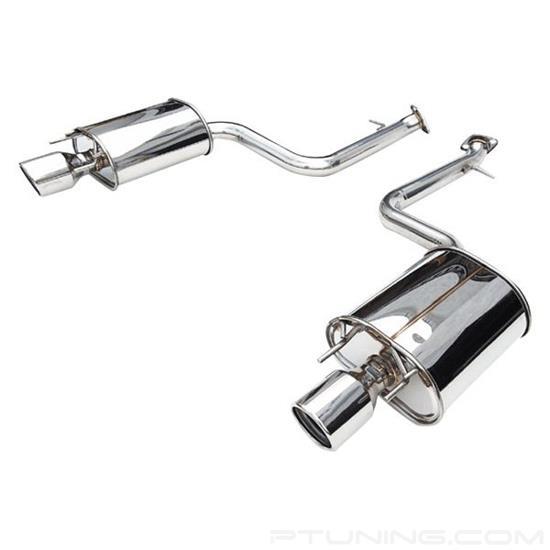 Picture of Q300 Stainless Steel Axle-Back Exhaust System with Split Rear Exit