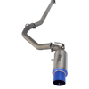 Picture of Full Titanium Racing Cat-Back Exhaust System with Single Rear Exit