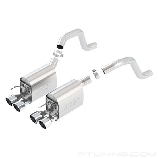 Picture of S-Type II Stainless Steel Axle-Back Exhaust System with Quad Rear Exit