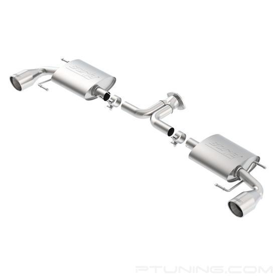 Picture of S-Type Stainless Steel Axle-Back Exhaust System with Split Rear Exit