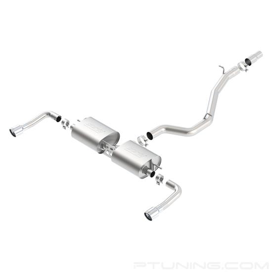 Picture of S-Type Stainless Steel Cat-Back Exhaust System with Split Rear Exit