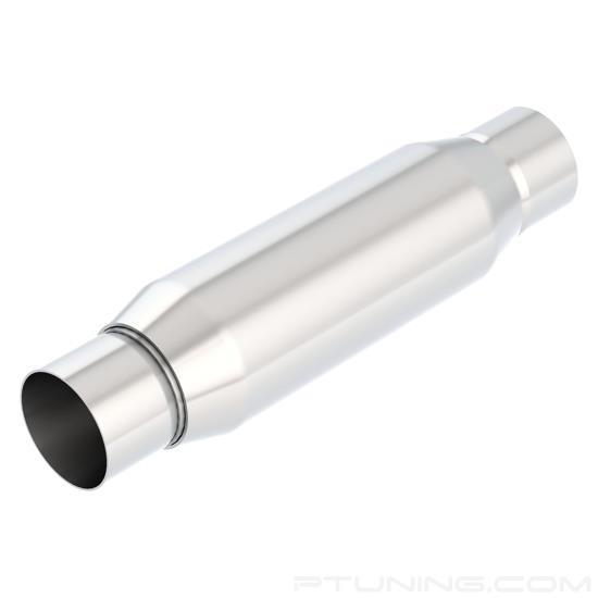 Picture of 304 SS Exhaust Resonator (2.5" Center ID, 2.5" Center OD, 10" Length)