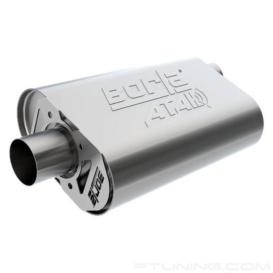 Picture of Stainless Steel Oval ATAK Crate Exhaust Muffler