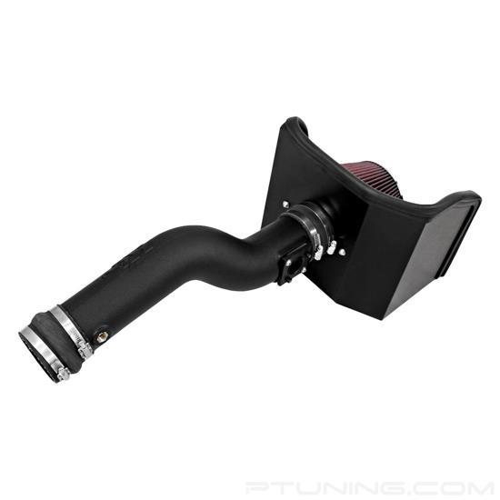 Picture of AirCharger Black Composite Cold Air Intake System with Red Filter