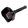 Picture of AirCharger Black Composite Cold Air Intake System with Red Filter