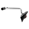 Picture of 77 Series High-Flow Performance Aluminum Silver Cold Air Intake System with Red Filter