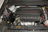 Picture of 77 Series High-Flow Performance Aluminum Silver Cold Air Intake System with Red Filter