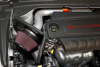 Picture of 77 Series High-Flow Performance Aluminum Silver Cold Air Intake System with Red Filter