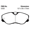 Picture of Ultimax OEM Replacement Front Brake Pads