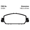 Picture of Ultimax OEM Replacement Front Brake Pads