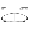 Picture of Greenstuff 2000 Series Sport Front Brake Pads
