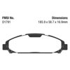 Picture of Greenstuff 2000 Series Sport Front Brake Pads