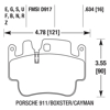 Picture of High Performance Street 5.0 Front Brake Pads