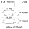 Picture of Performance Ceramic Rear Brake Pads